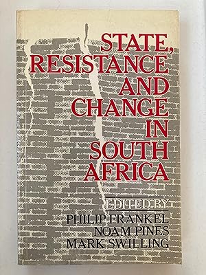 Image du vendeur pour State, resistance and change in South Africa mis en vente par Joseph Burridge Books