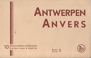 Antwerpen Anvers Serie 2 Cartier Vues Antique 10 Postcard Book