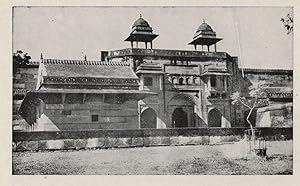 Imagen del vendedor de Jodha Bai King Akbar Great Palace Sikri India RPC Postcard a la venta por Postcard Finder