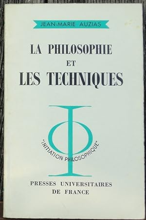 La philosophie et les techniques