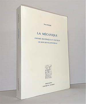 Bild des Verkufers fr La Mcanique : expos historique et critique de son dveloppement zum Verkauf von Librairie Orphe