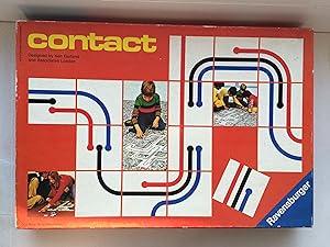 Contact - Ein interessantes Kartenlegespiel für jung und alt [Gesellschaftsspiel]. Un jeu de pati...