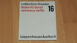 Textbücher Ddiderot rameaus neffe , Collection Theater Texte 16 , Übers. u.f.d. Bühne bearb.,.