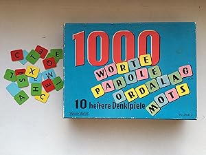 Spear-Spiel 26412: Scrabble [Brettspiel]. 10 heitere Denkspiele. 1000 Worte. Achtung: Nicht geeig...