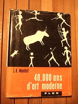 Imagen del vendedor de 40.000 ans d'art moderne a la venta por Domifasol