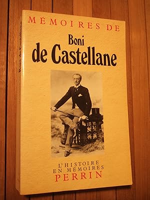 Seller image for Mmoires de Boni de Castellane for sale by Domifasol