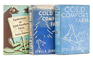 Seller image for Complete Cold Comfort trilogy in original first issue dust jackets: Cold Comfort Farm (with autographed note laid in); Christmas At Comfort Farm; Conference at Comfort Farm for sale by Neverland Books