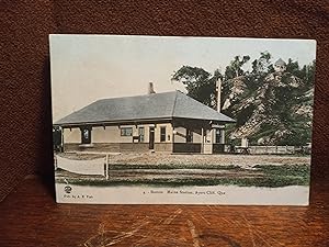 Seller image for Postcard - Boston Maine RR Station - Ayers Cliff, Quebec for sale by Black Feathers
