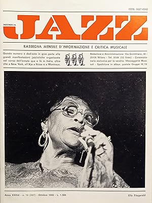 Immagine del venditore per Rassegna d'Informazione e Critica - Musica Jazz N. 10 - 1980 Ella Fitzgerald venduto da Chartaland