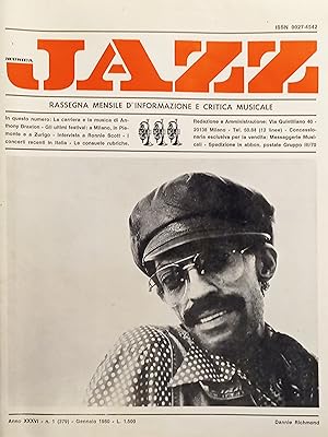Immagine del venditore per Rassegna d'Informazione e Critica - Musica Jazz N. 1 - 1980 Dannie Richmond venduto da Chartaland