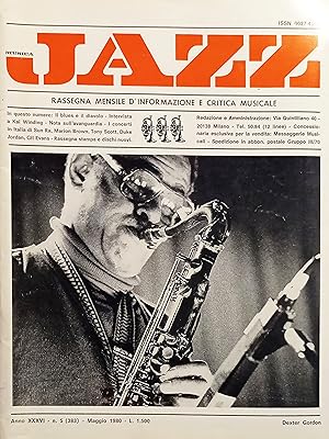 Immagine del venditore per Rassegna d'Informazione e Critica - Musica Jazz N. 5 - 1980 Dexter Gordon venduto da Chartaland