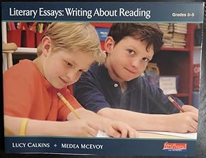 Image du vendeur pour Literary Essays: Writing About Reading (Grades 3-5) mis en vente par GuthrieBooks