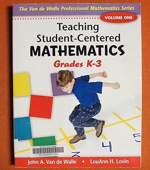 Imagen del vendedor de Teaching Student-Centered Mathematics: Grades K-3 a la venta por GuthrieBooks