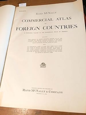 Commercial Atlas of Foreign Countries a Companion Volume to the Commercial Atlas of America