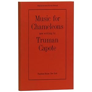 Music For Chameleons: New Writing [Proof]