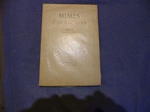 Seller image for Mimes d'Herondas for sale by arobase livres