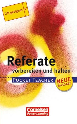 Bild des Verkufers fr Pocket Teacher - Sekundarstufe I (mit Umschlagklappen): Referate: Vorbereiten und halten zum Verkauf von Versandantiquariat Felix Mcke