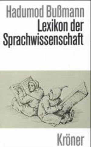 Seller image for Lexikon der Sprachwissenschaft for sale by Versandantiquariat Felix Mcke