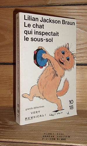 Bild des Verkufers fr LE CHAT QUI INSPECTAIT LE SOUS-SOL - (the cat who went underground) zum Verkauf von Planet's books