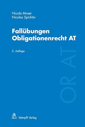 Imagen del vendedor de Fallbungen Obligationenrecht AT a la venta por moluna