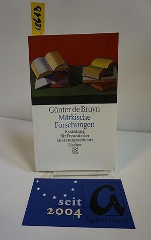 Image du vendeur pour Mrkische Forschungen. Erzhlung fr Freunde der Literaturgeschichte. mis en vente par AphorismA gGmbH