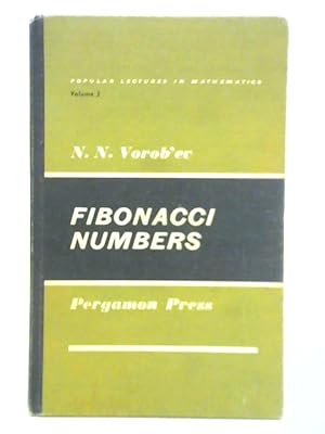 Imagen del vendedor de Fibonacci Numbers - Vol. II a la venta por World of Rare Books