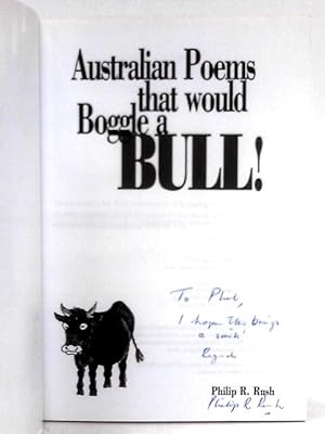 Seller image for Australian Poems that would Boggle a Bull! for sale by World of Rare Books
