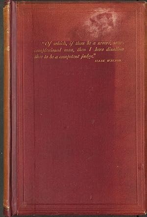 Imagen del vendedor de The Book of the Grayling: being a description of the fish, and the art of angling for him, as practised chiefly in the Midlands and the north of England a la venta por Madoc Books (ABA-ILAB)