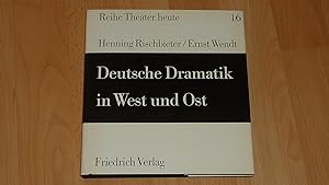 Image du vendeur pour Deutsche Dramatik in West und Ost Reihe Theater heute 16. mis en vente par Versandantiquariat Ingo Lutter