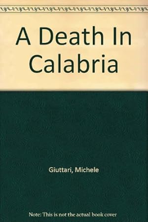 Seller image for A Death In Calabria for sale by WeBuyBooks