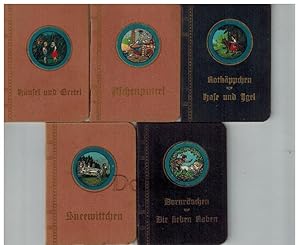 7 Deutsche Märchen in 5 Büchern von Brüder Grimm.