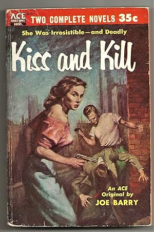 Seller image for KISS AND KILL / ON THE HOOK: **ACE DOUBLE D-47** for sale by MURDER BY THE BOOK