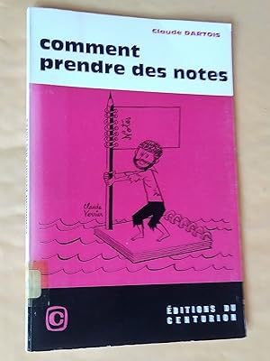 Seller image for Comment prendre des notes ou la mmoire de papier for sale by Livresse