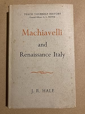 Immagine del venditore per Machiavelli and Renaissance Italy venduto da BBBooks