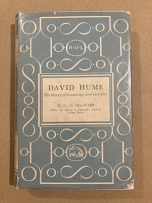 Imagen del vendedor de David Hume: His Theory of Knowledge and Morality a la venta por BBBooks