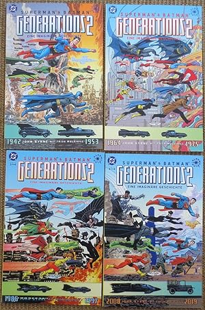 Superman & Batman: Generations 2 ; Eine imaginäre Geschichte ; Band 1 - 4 ; 1942-1953 , 1964-1975...