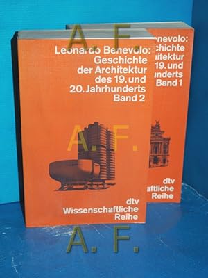 Bild des Verkufers fr Geschichte der Architektur des 19. und 20. Jahrhunderts in 2 Bnden zum Verkauf von Antiquarische Fundgrube e.U.