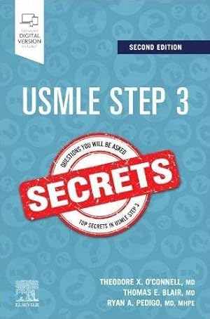 Imagen del vendedor de Usmle Step 3 Secrets a la venta por GreatBookPrices