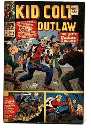 KID COLT OUTLAW #133 1967 comic book Marvel FN