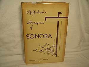 Seller image for Sonora: a Description of the Province for sale by curtis paul books, inc.