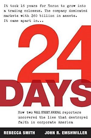 Image du vendeur pour 24 Days mis en vente par WeBuyBooks