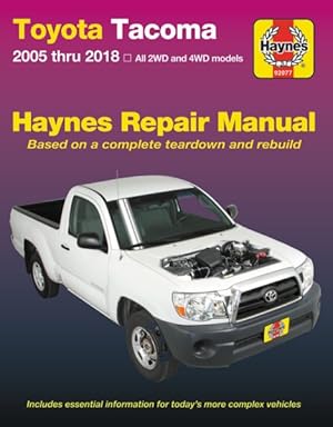 Seller image for Toyota Tacoma 2005-2018 Haynes Repair Manual for sale by GreatBookPrices