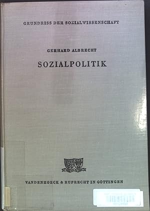 Image du vendeur pour Sozialpolitik. Grundriss der Sozialwissenschaft ; Bd. 16 mis en vente par books4less (Versandantiquariat Petra Gros GmbH & Co. KG)