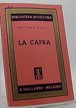 Seller image for La capra for sale by Antiquariat Unterberger