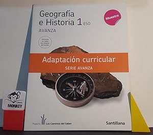 Seller image for Geografa e Historia 1 ESO. Avanza. Muestra. Adaptacin curricular for sale by MONKEY LIBROS