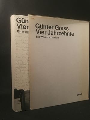 Bild des Verkufers fr Gnter Grass - Vier Jahrzehnte, signiert Ein Werkstattbericht zum Verkauf von ANTIQUARIAT Franke BRUDDENBOOKS