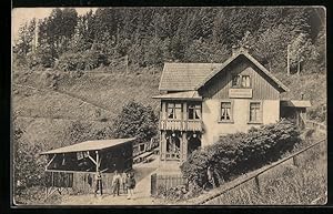 Carte postale Markirch, Forsthaus Pflanzschule