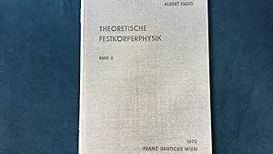 Seller image for Theoretische Festko?rperphysik, Band 2. for sale by Antiquariat Bookfarm