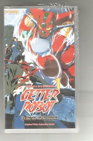 VHS: Getter Robot volumen 1 de 7. El dia del fin del mundo (Ova 1)