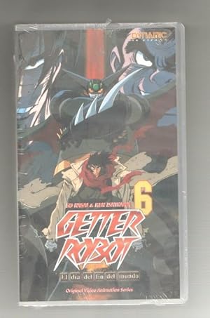 VHS: Getter Robot volumen 6 de 7. El dia del fin del mundo (Ova 10 y 11)